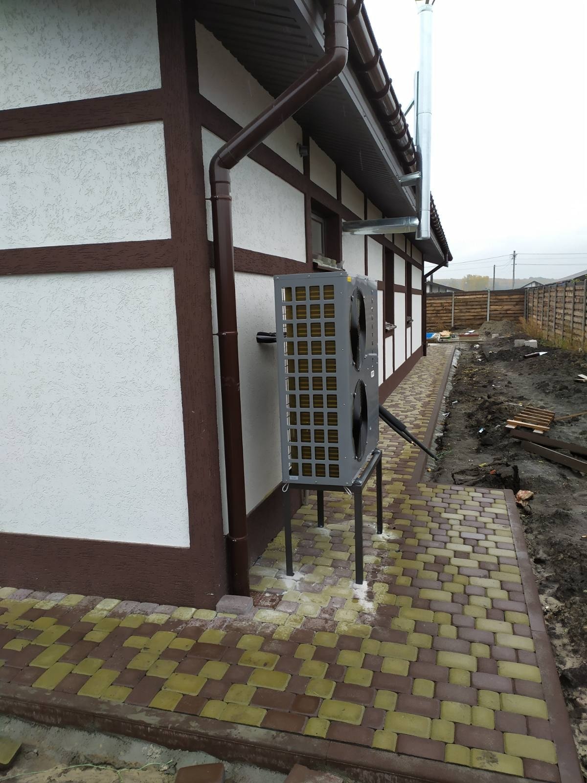 Тепловий насос PSA 15 GE 15 кВт котедж у м. Харків “Річковий квартал” Велика Данилівка. Фото 3