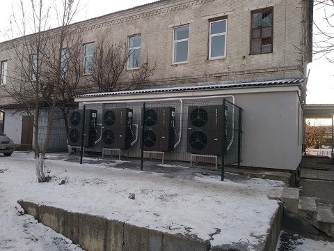 Тепловий насос Prometheus PSA – 30 DCE медліцей в м. Мерефа. Фото 1
