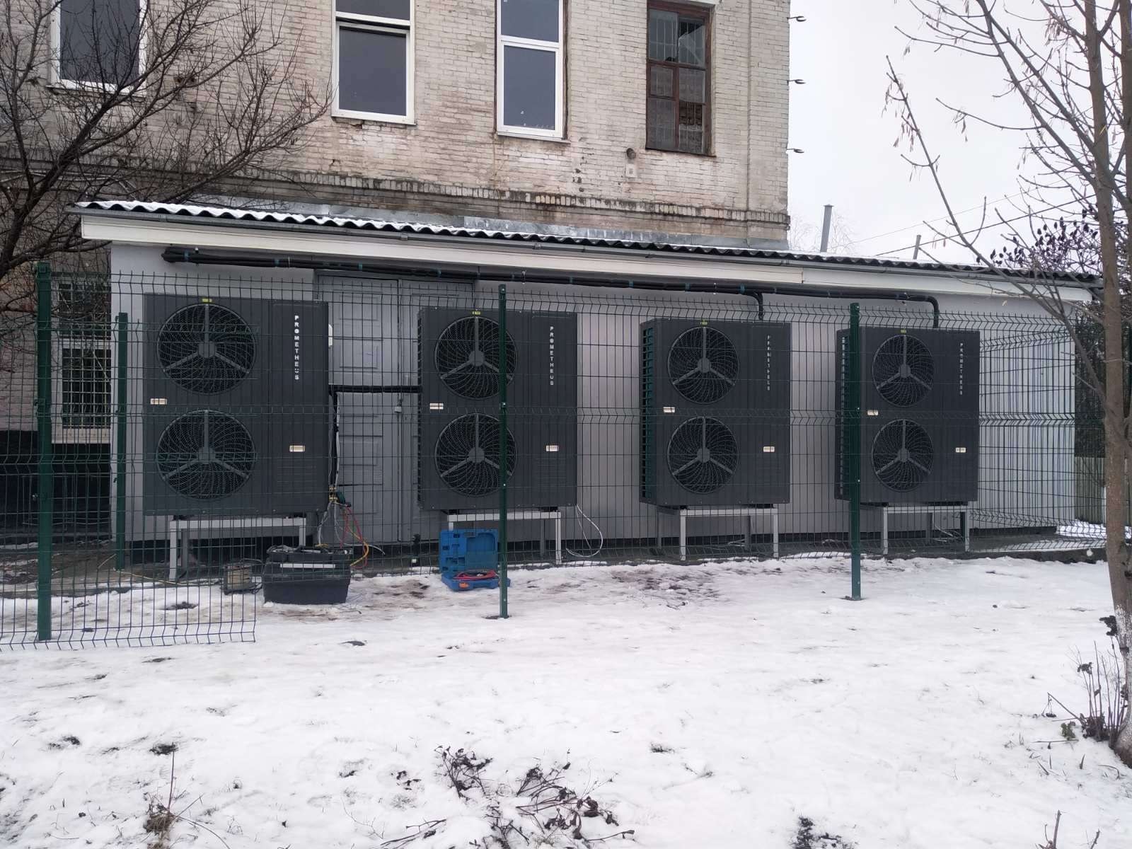 Тепловий насос Prometheus PSA – 30 DCE медліцей в м. Мерефа. Фото 3