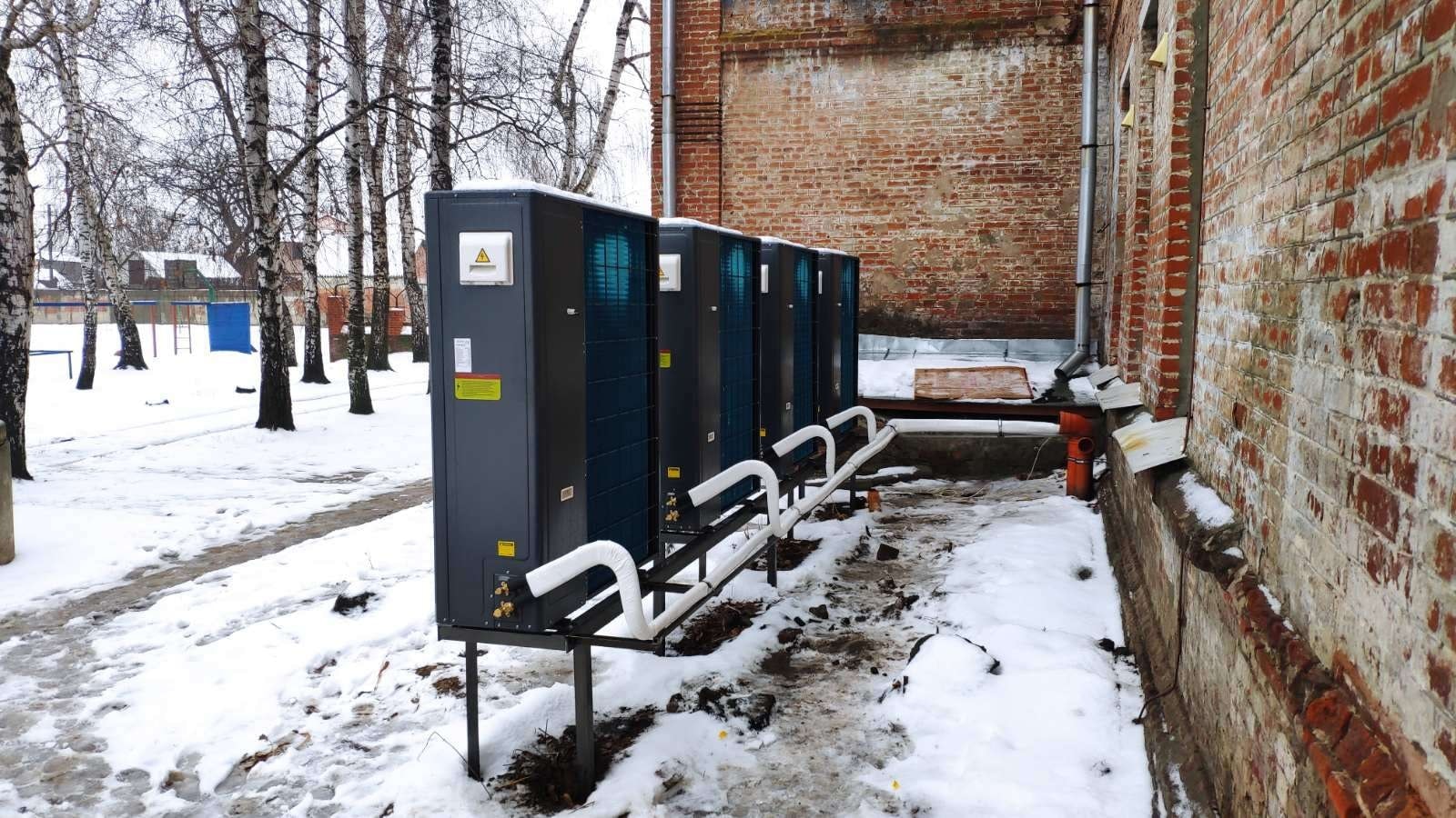 Тепловий насос Prometheus PSA – 30 DCE – ЗОШ №5 м. Мерефа. Фото 5