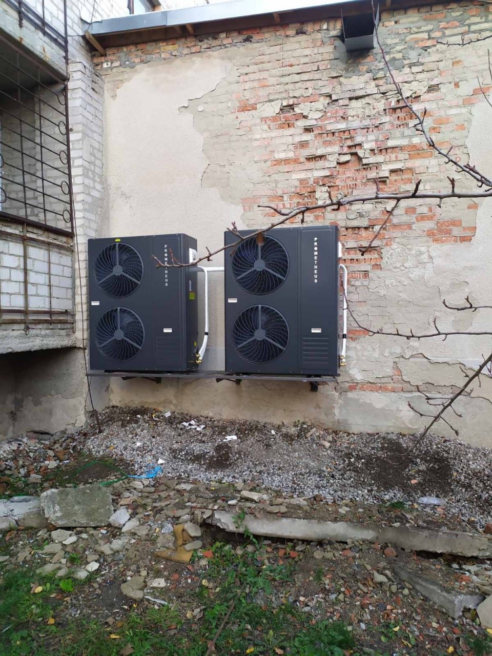 Тепловий насос Prometheus PSA – 24 DCFR 2 одиниці м. Донець Харківська область. Фото 1